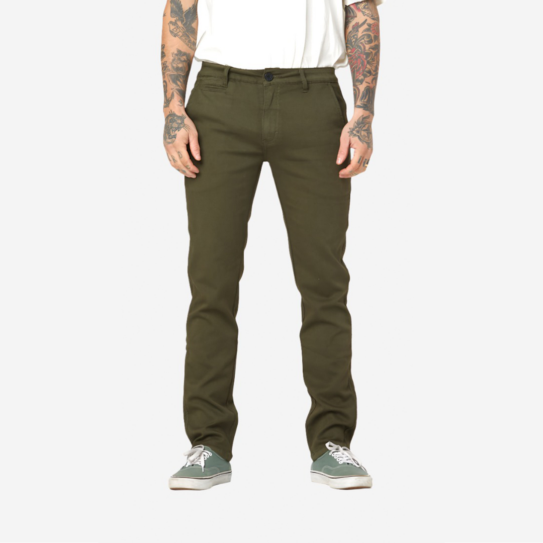 BOUNCE PANT - MOSS GREEN