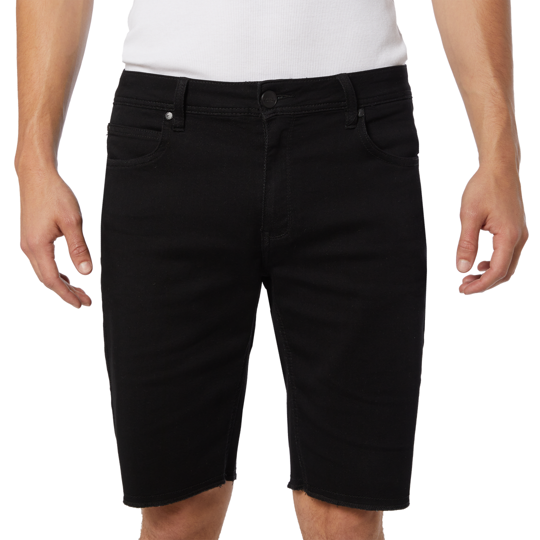 NOW DENIM SHORT - BLACK
