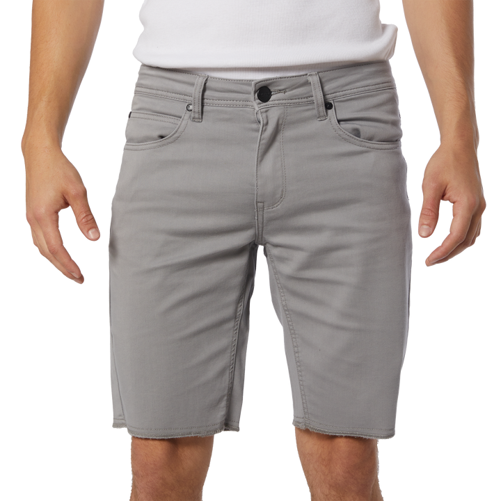 NOW DENIM SHORT - MEDIUM GREY