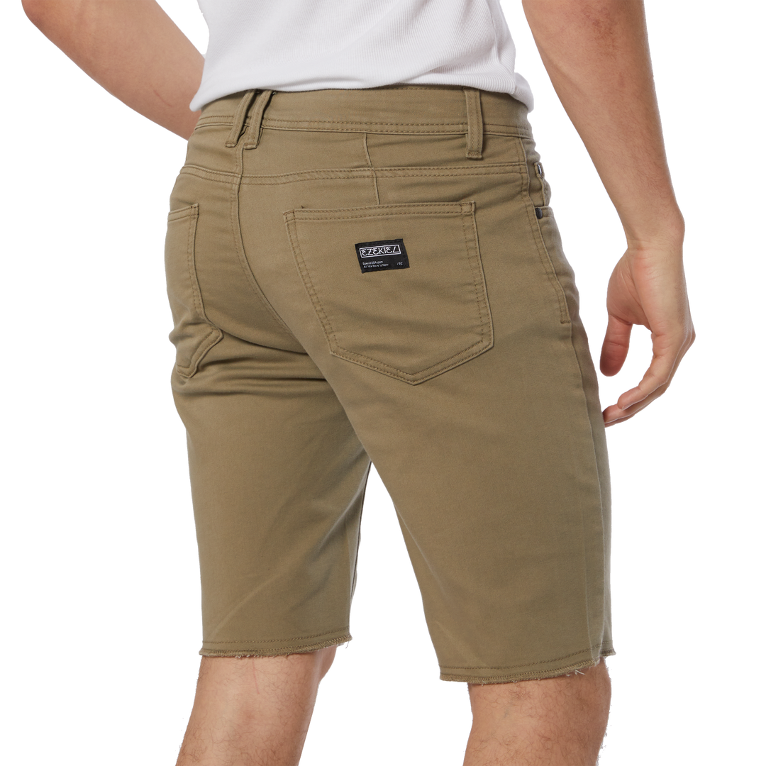 NOW DENIM SHORT - SAND