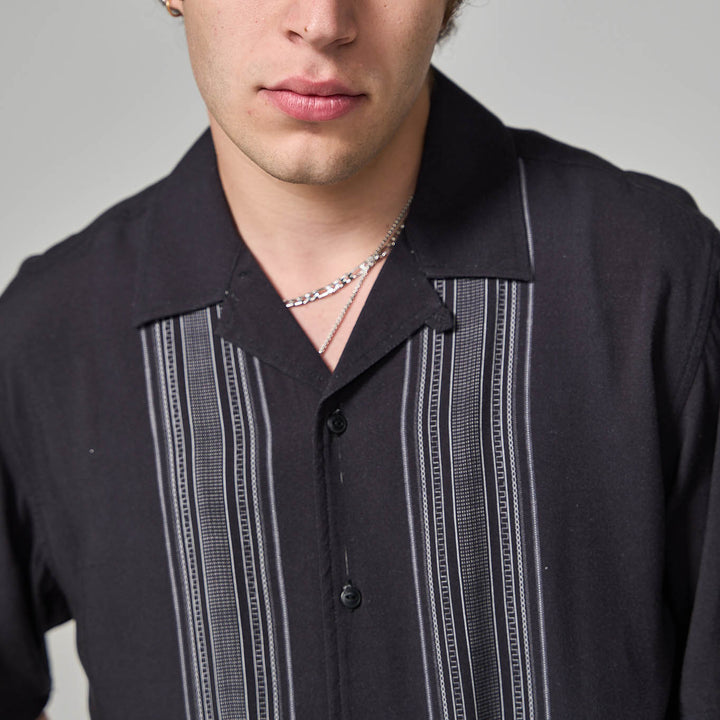 Buster Camp Shirt - Black