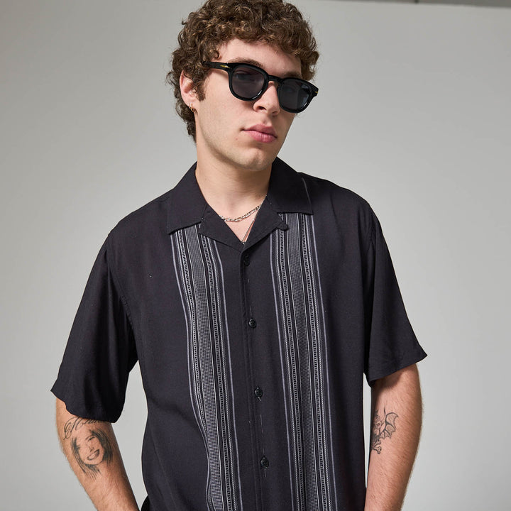 Buster Camp Shirt - Black