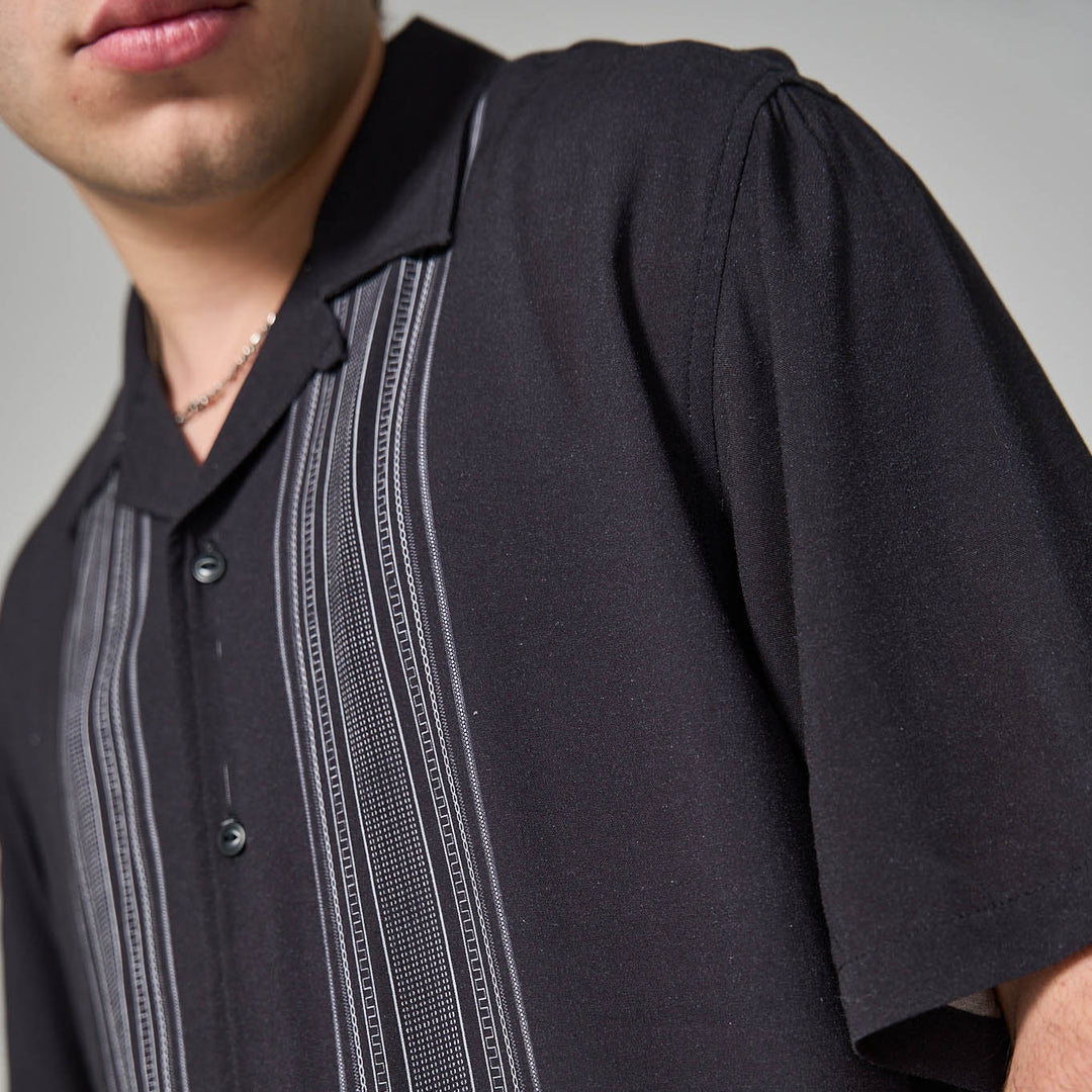 Buster Camp Shirt - Black