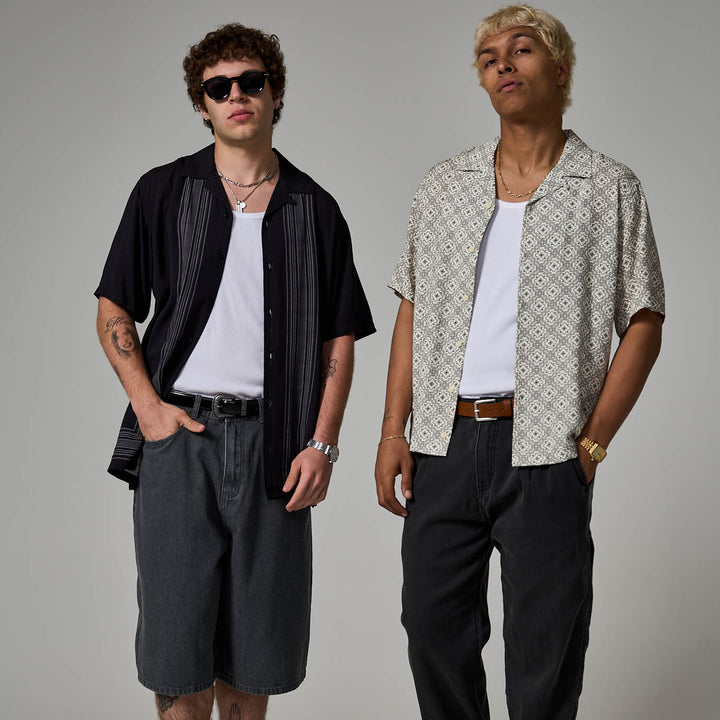 Buster Camp Shirt - Black
