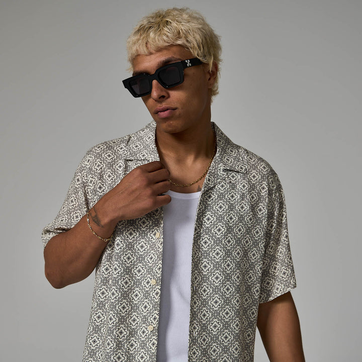 Riviera Camp Shirt - Bone