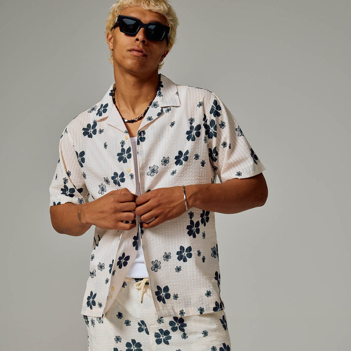 Playa Camp Shirt - Bone