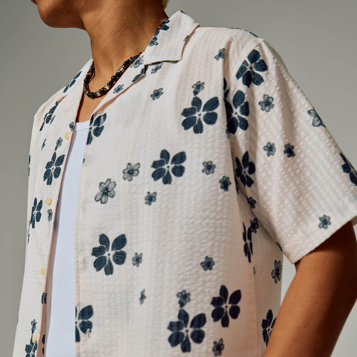 Playa Camp Shirt - Bone