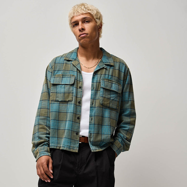 Rebel Long Sleeve Shirt - Military Green