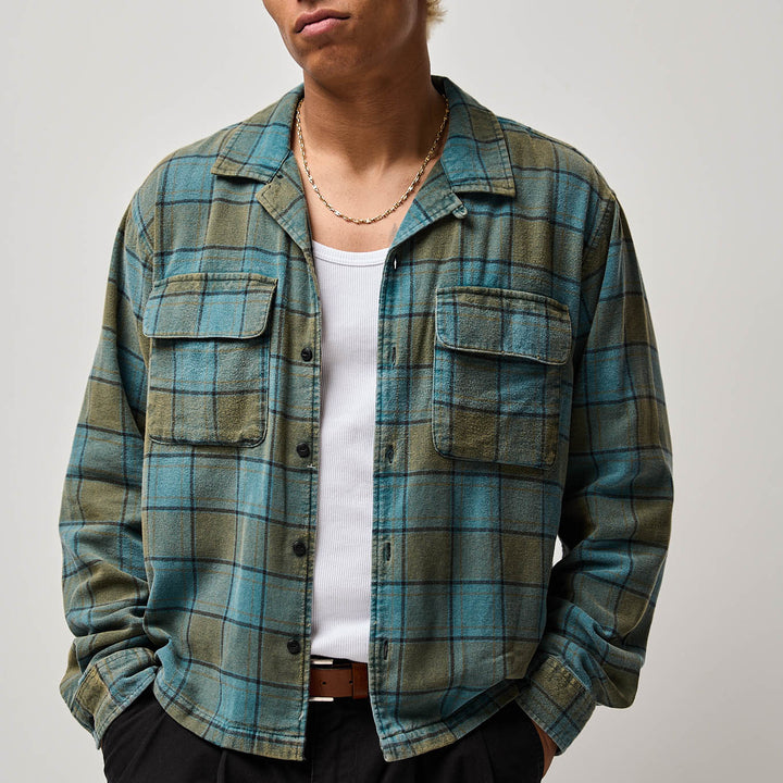 Rebel Long Sleeve Shirt - Military Green