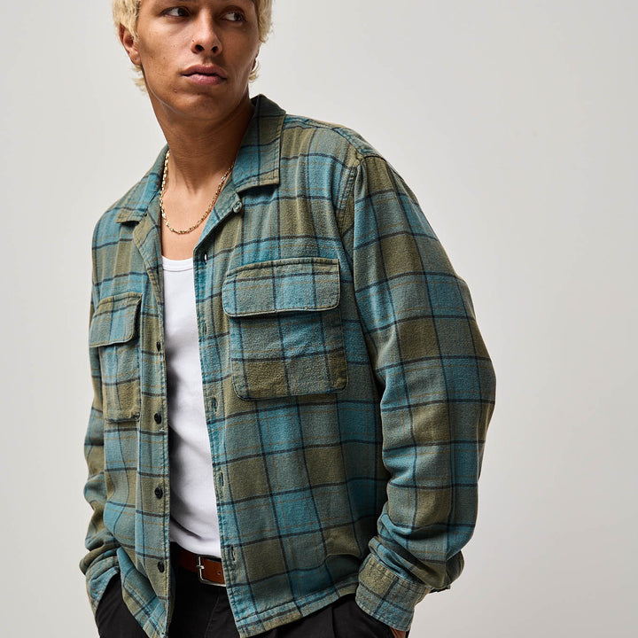 Rebel Long Sleeve Shirt - Military Green