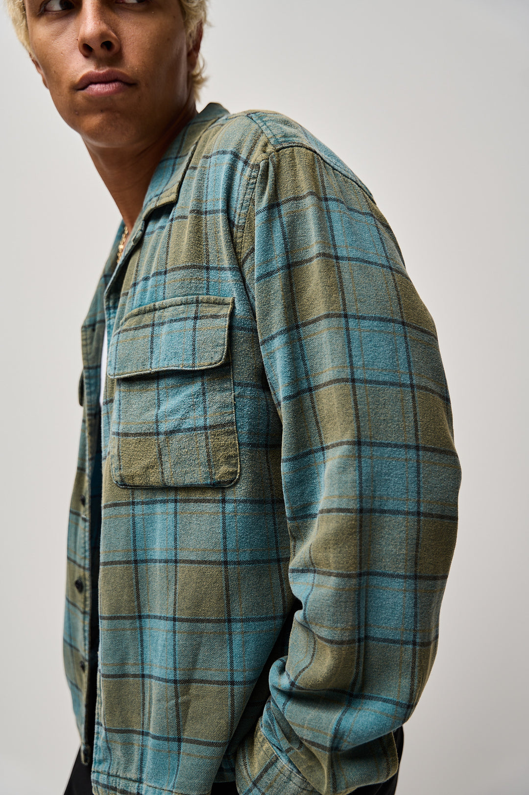 Rebel Long Sleeve Shirt - Military Green