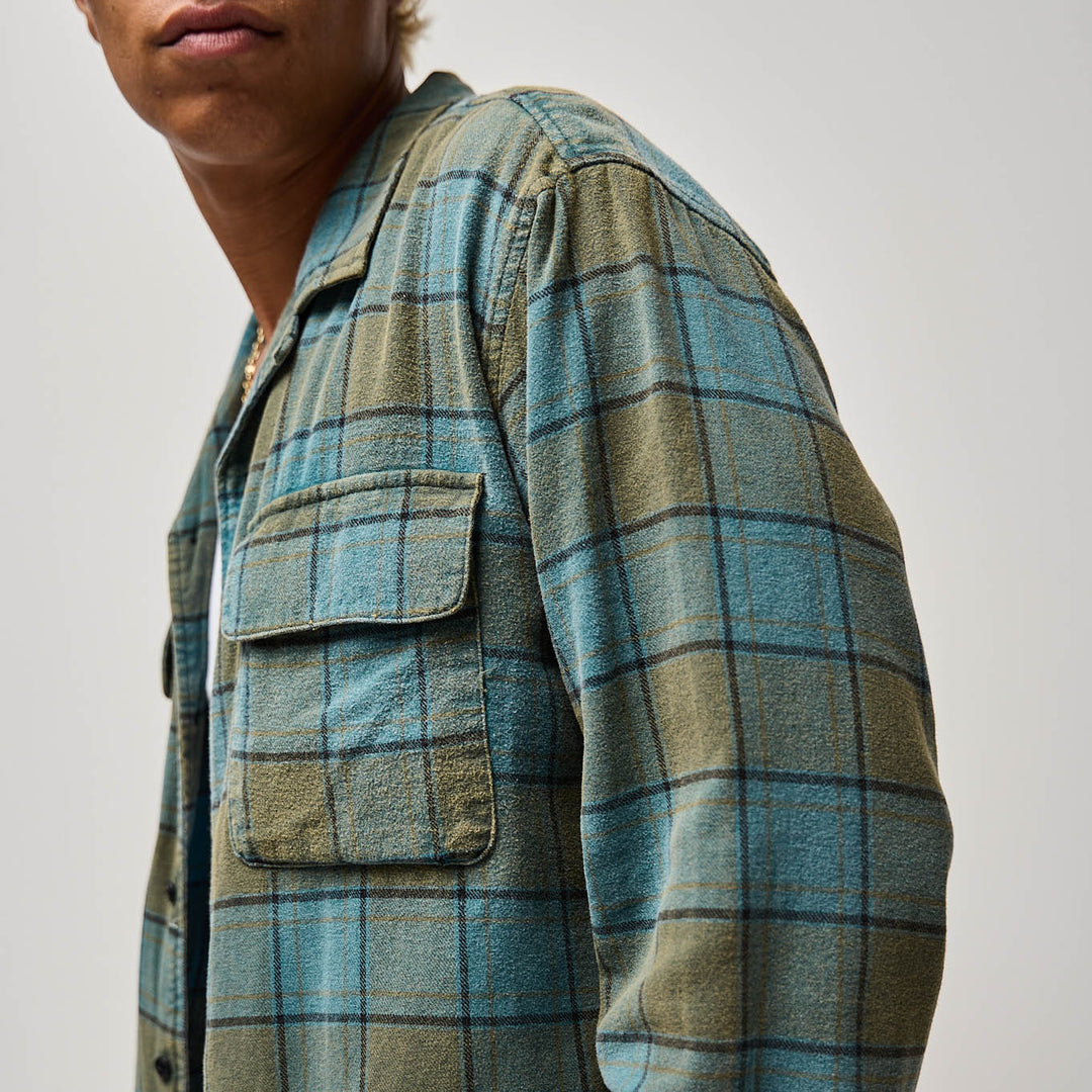 Rebel Long Sleeve Shirt - Military Green