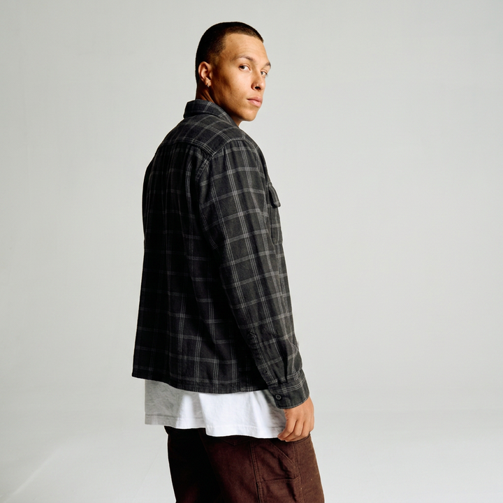 Bravo Long Sleeve Shirt - Black