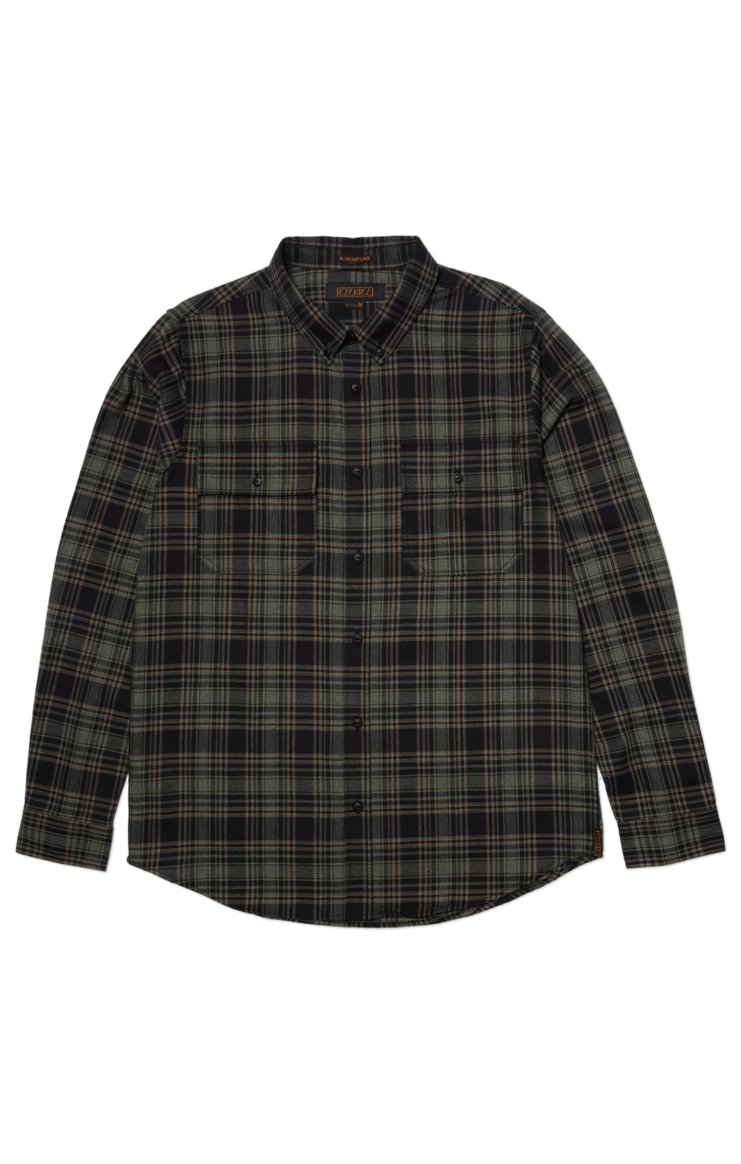 Grover Long Sleeve Shirt - Military Green
