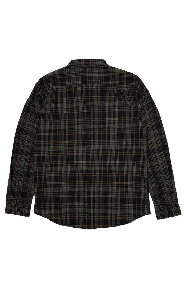 Grover Long Sleeve Shirt - Military Green