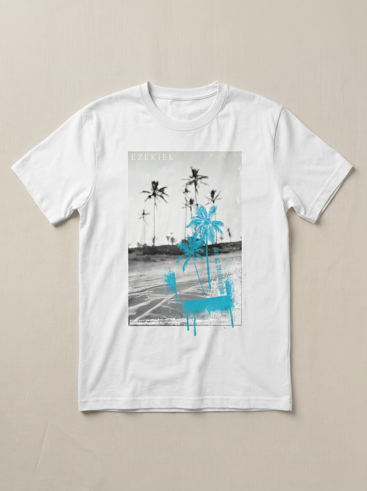 PALM SPLATTER TEE