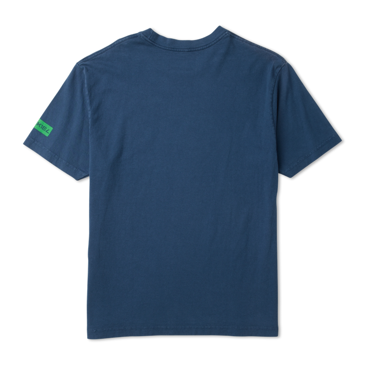 Square Bear Tee - Navy Blue