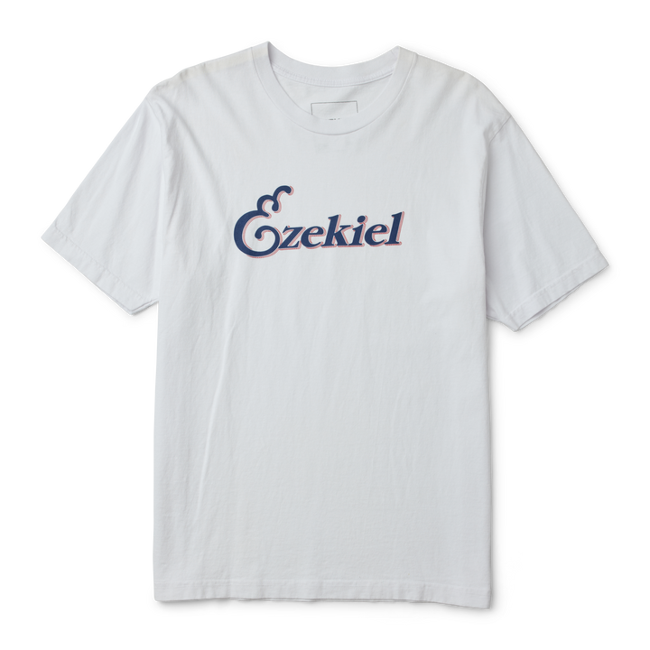Racket Tee - White
