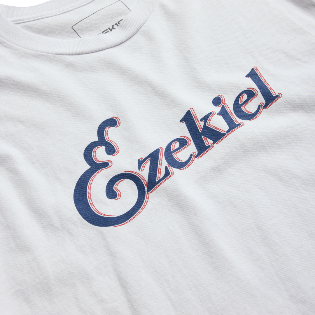 Racket Tee - White