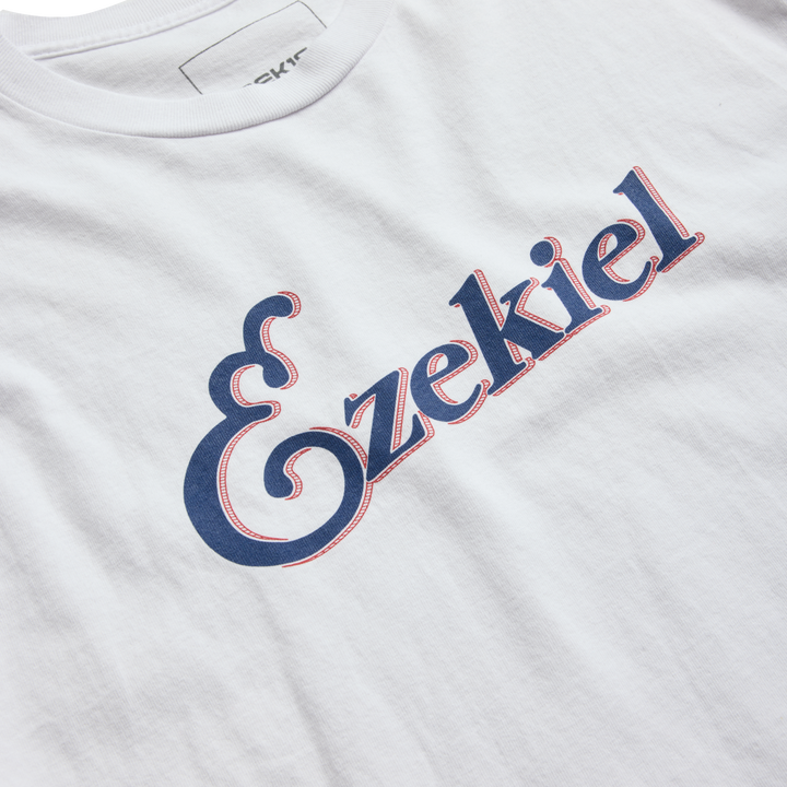 Racket Tee - White