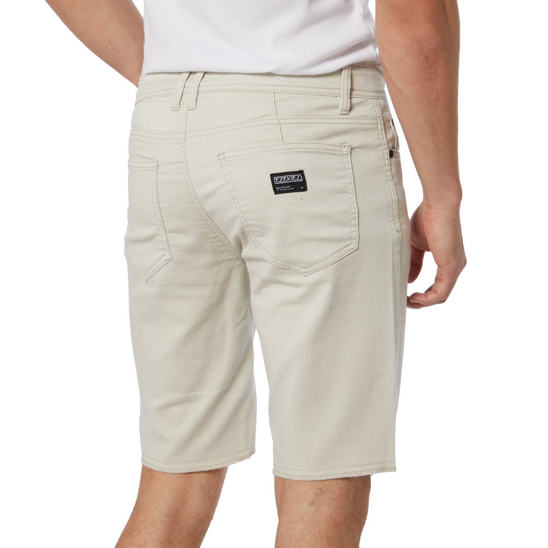 NOW DENIM SHORT - BONE
