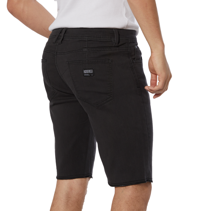 NOW DENIM SHORT - VINTAGE BLACK