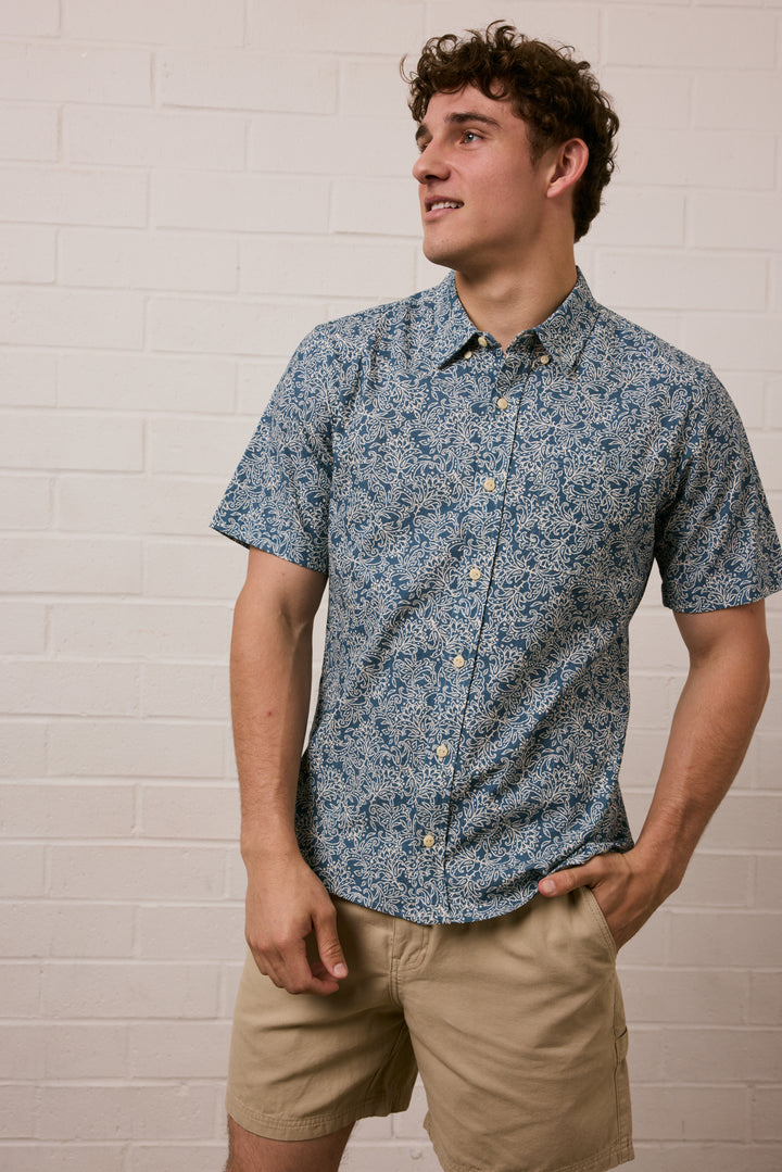 Surfside Shirt - Blue Haze