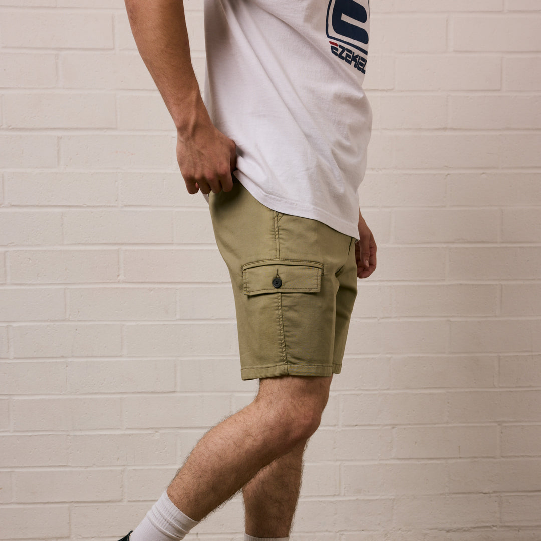 Now Loose Cargo Short - Taupe