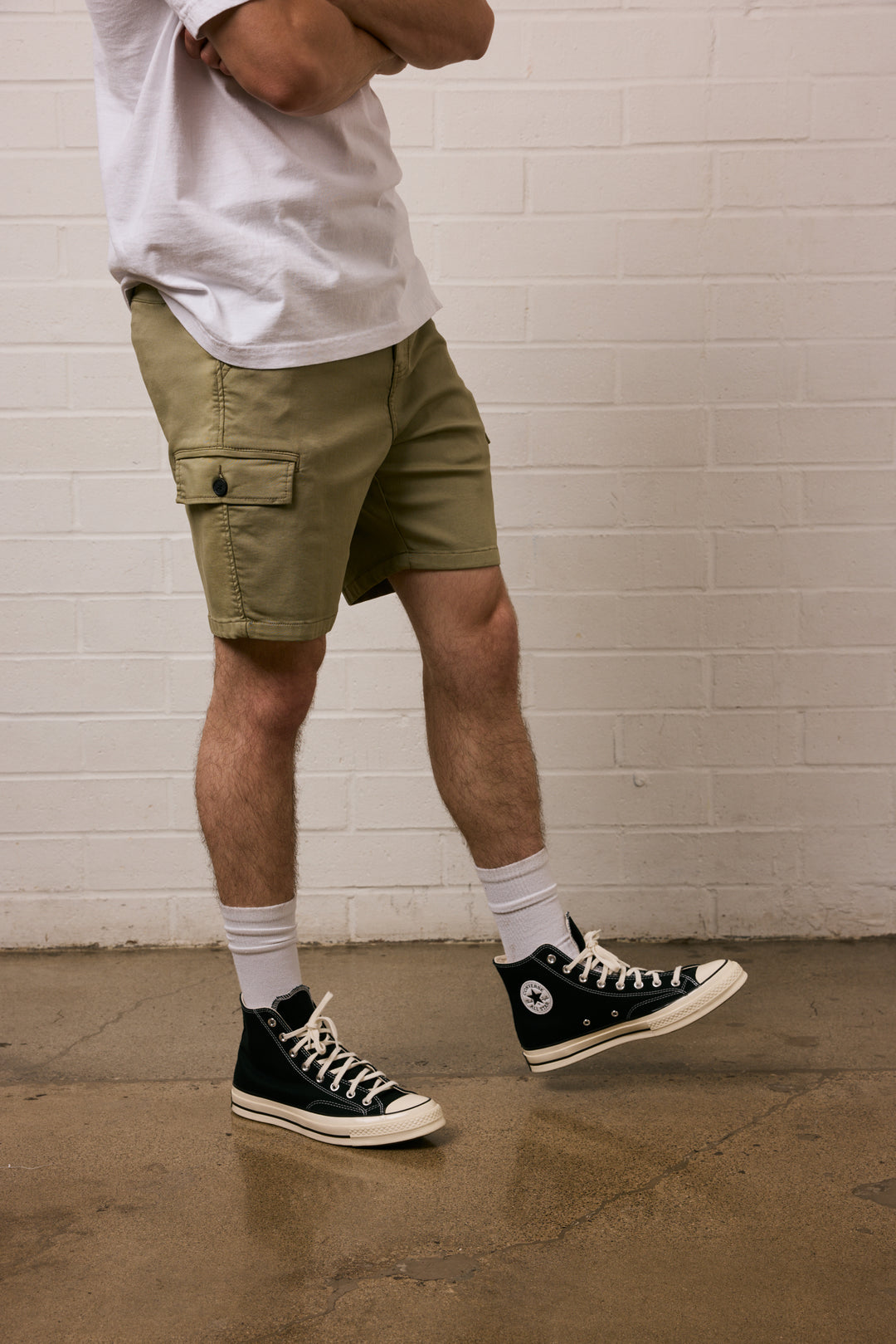 Now Loose Cargo Short - Taupe