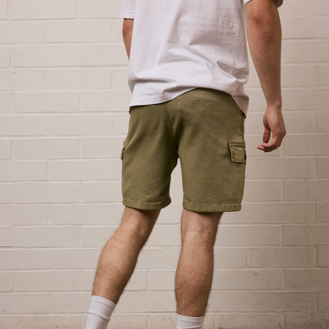 Now Loose Cargo Short - Taupe