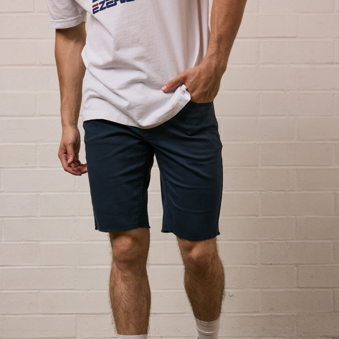 NOW DENIM SHORT - MIDNIGHT INDIGO