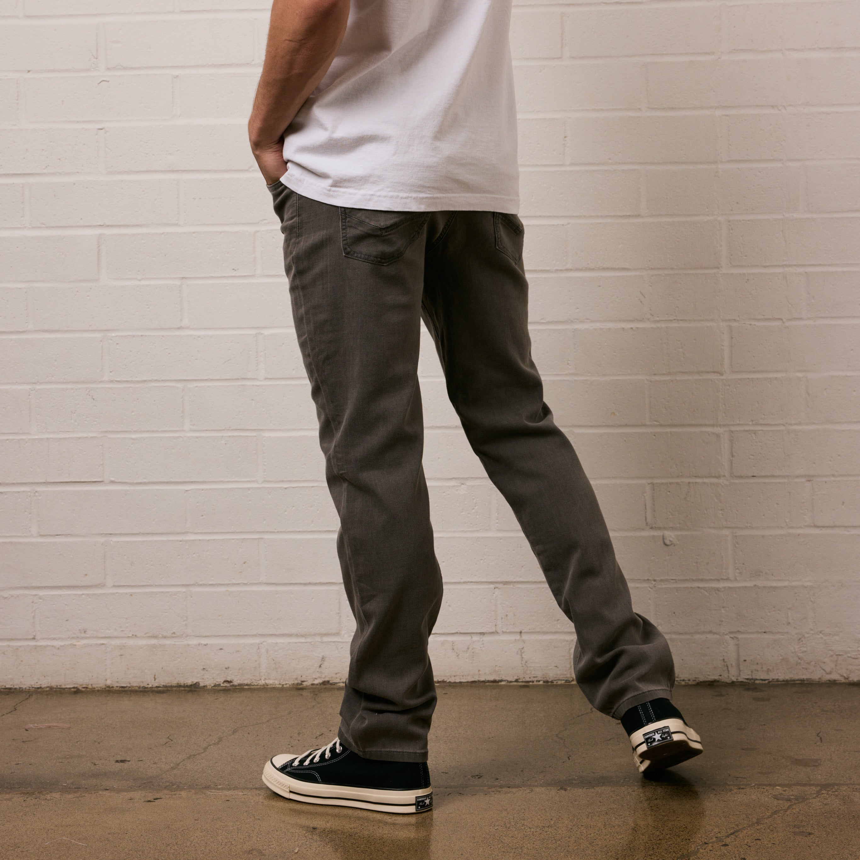 Men's Jeans | NOW DENIM PANT - DARK GREY – Ezekiel