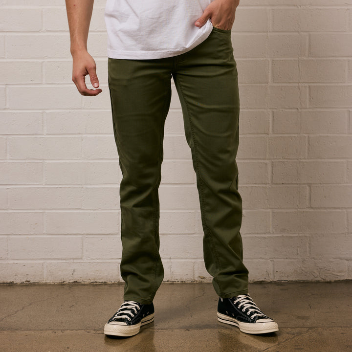 NOW DENIM - MILITARY GREEN
