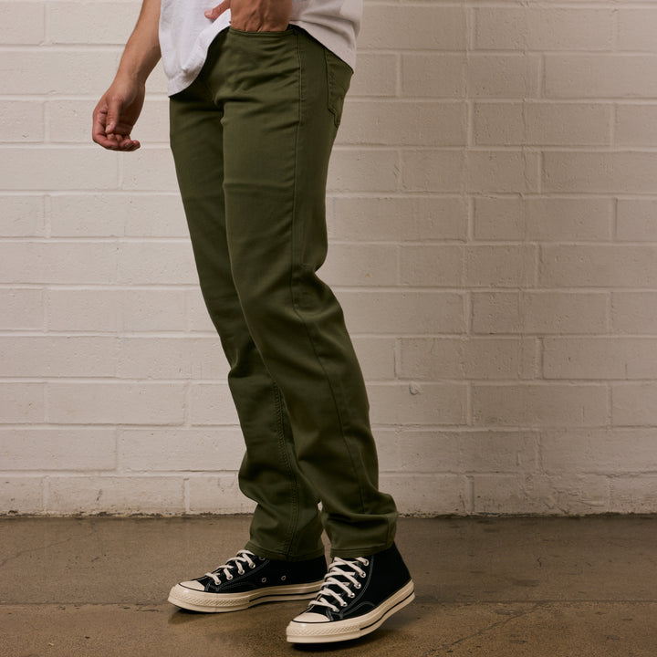 NOW DENIM - MILITARY GREEN
