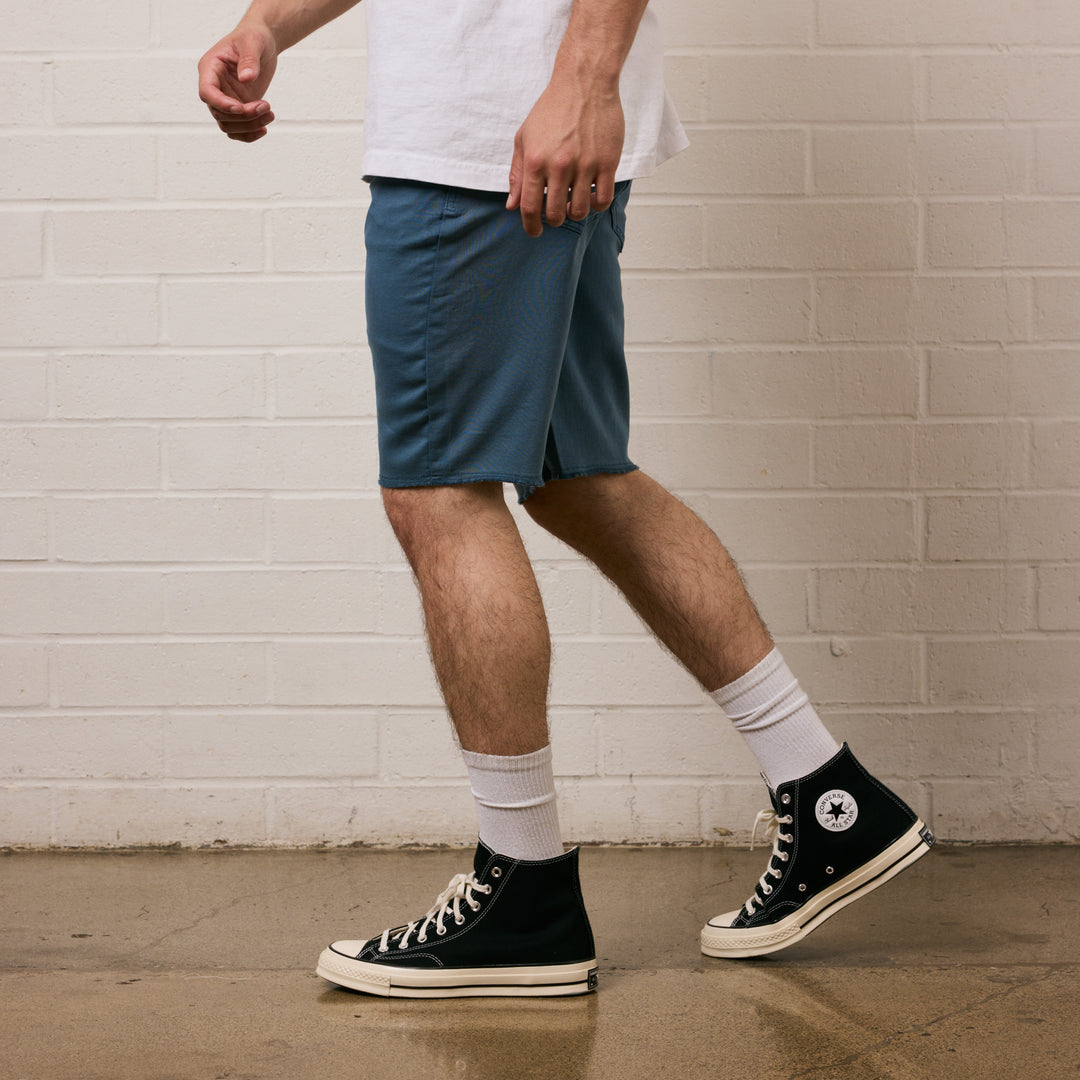 NOW DENIM SHORT - DOCKWORKER INDIGO