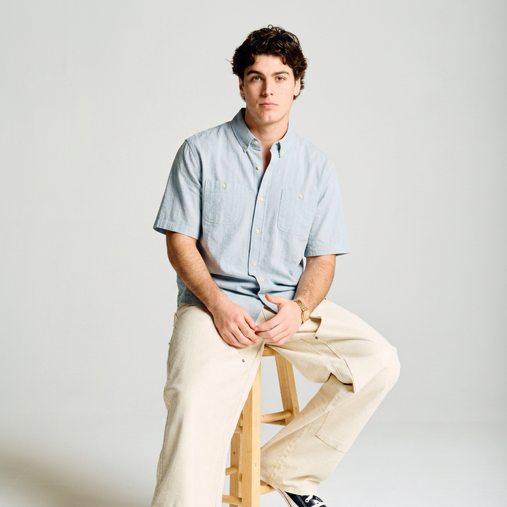Finley Shirt - Light Blue