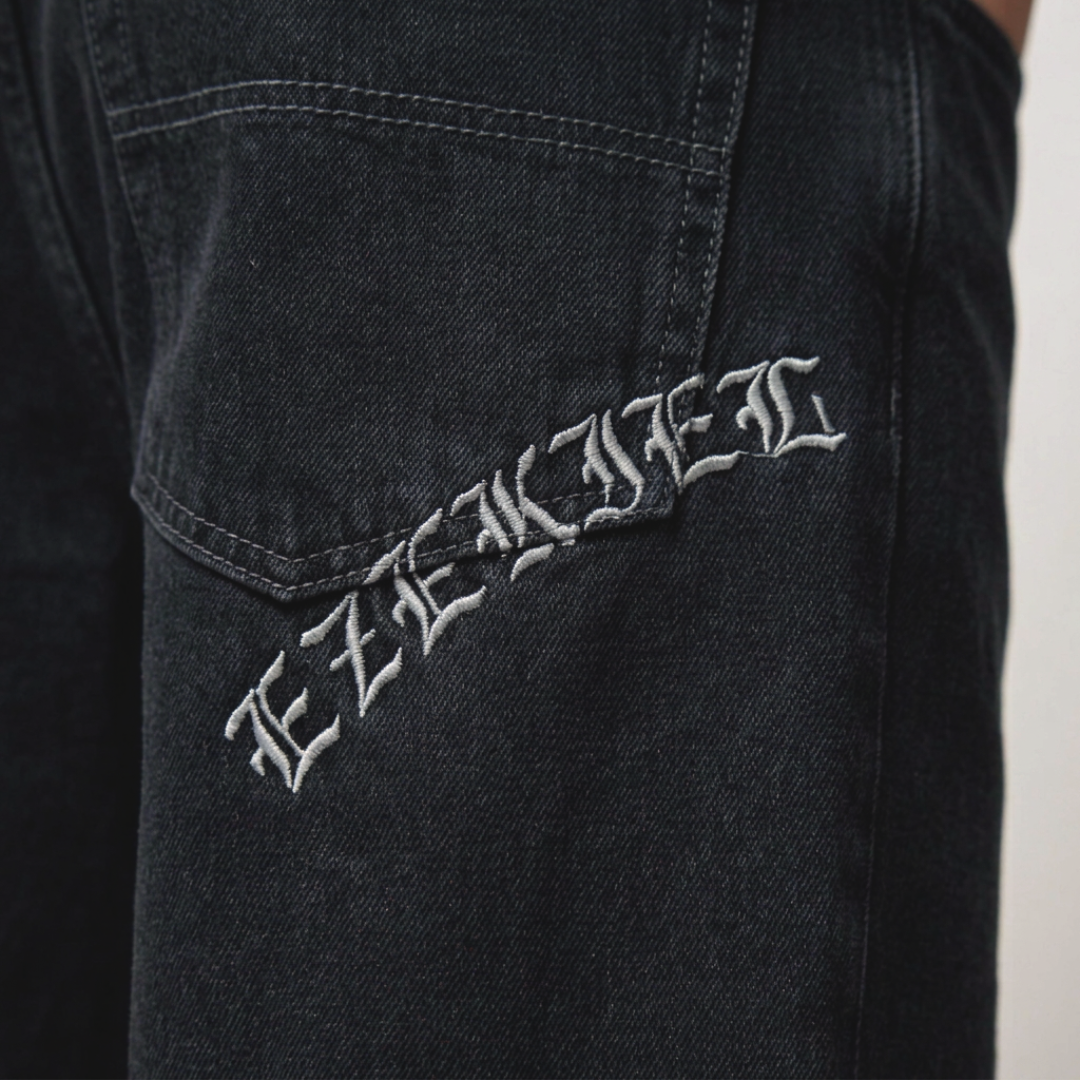 Getz Denim Pants - Black