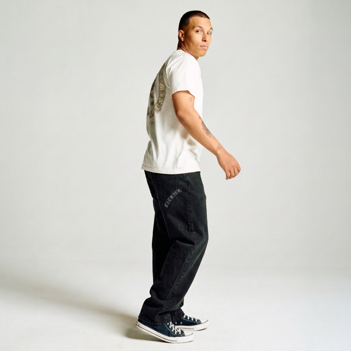 Getz Denim Pants - Black