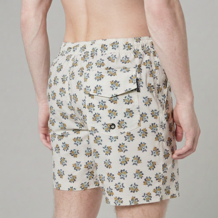 Grant Swim Trunk - Bone