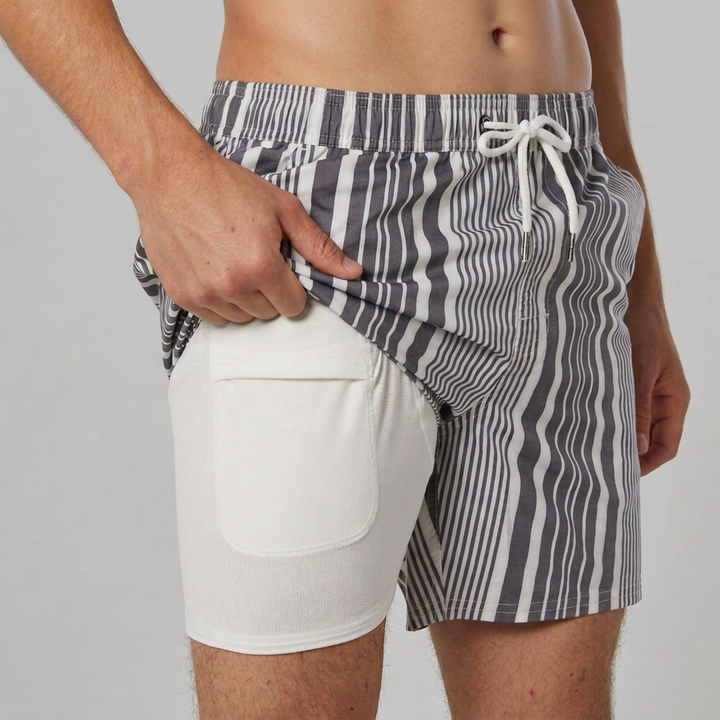Jervis Swim Trunk - Black