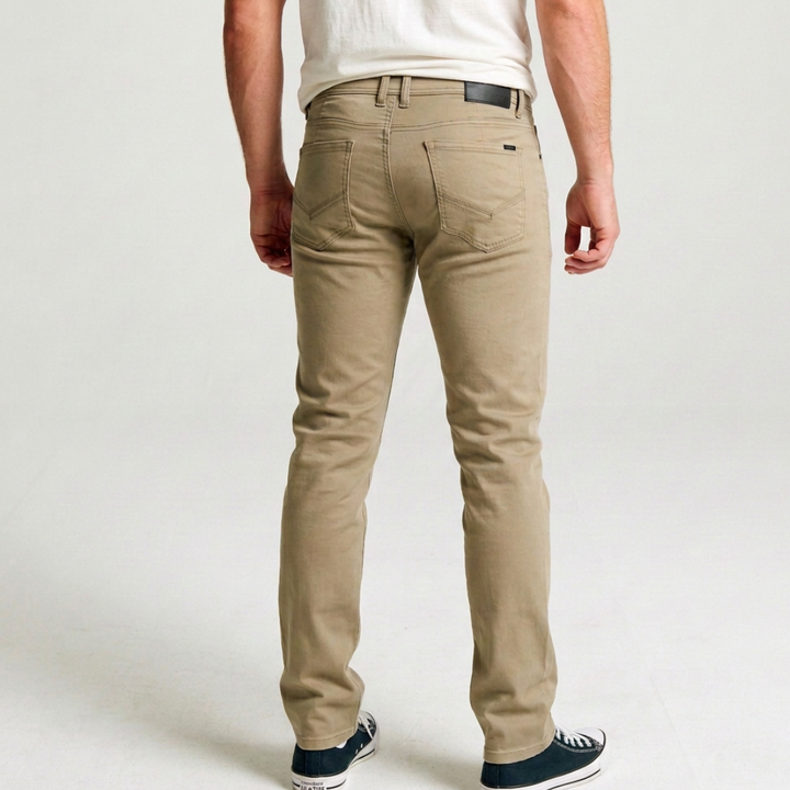 Now Denim Pants - Taupe