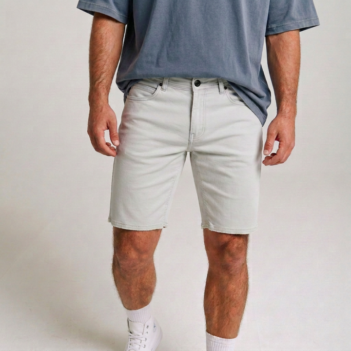 Now Denim Shorts - Ash