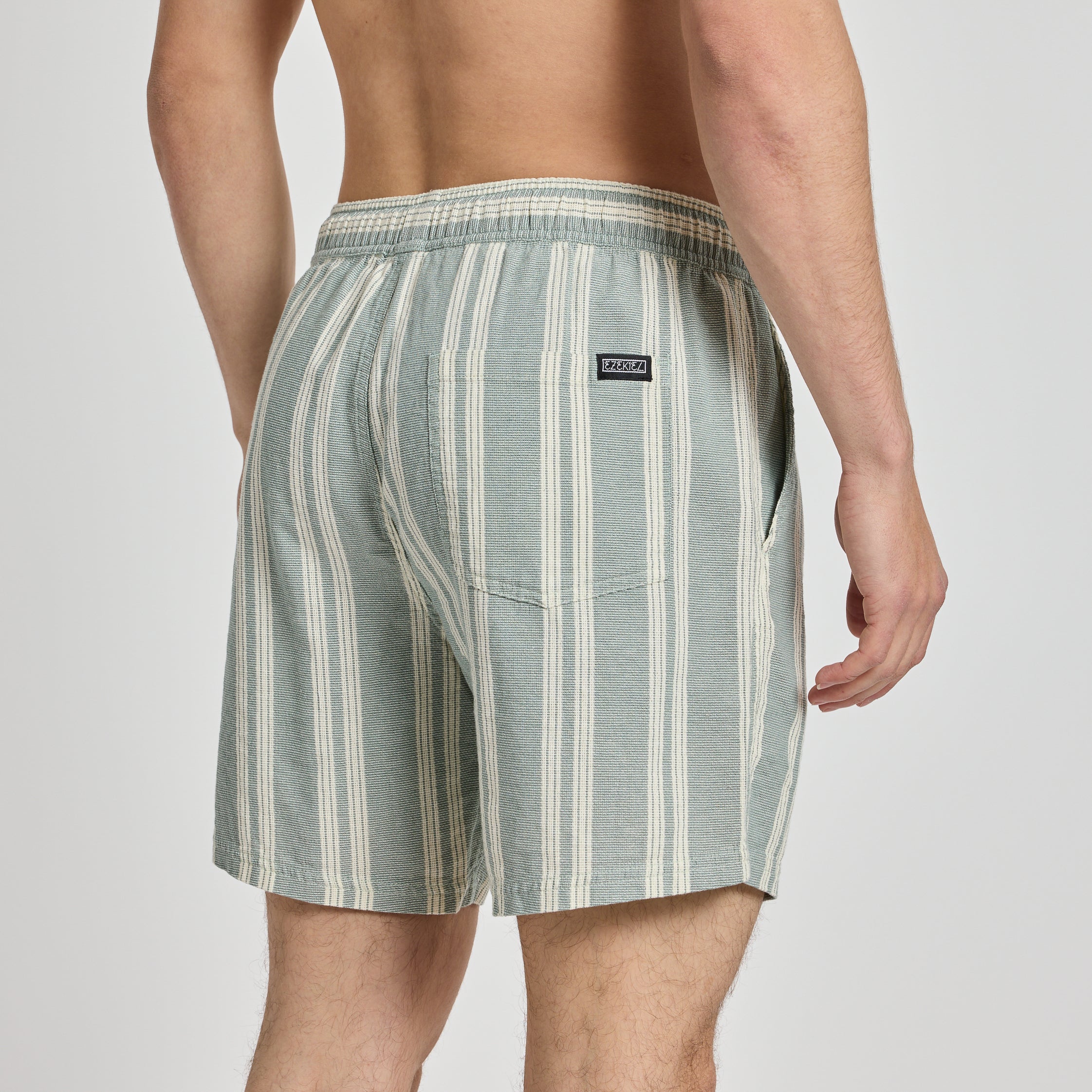 Tourist Short - Sage – Men's Casual Elastic Shorts by Ezekiel