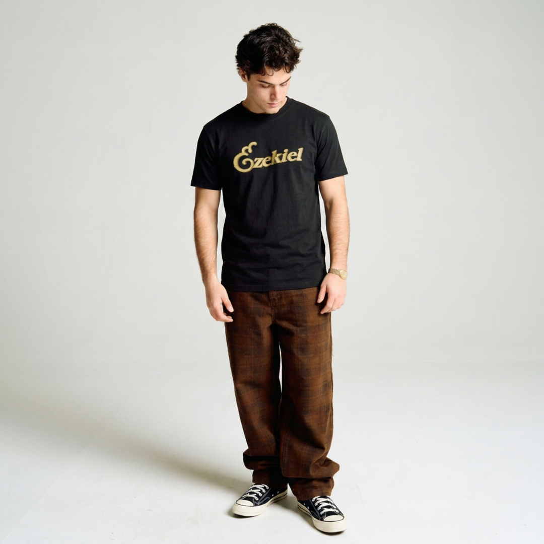 Racket Tee - Black