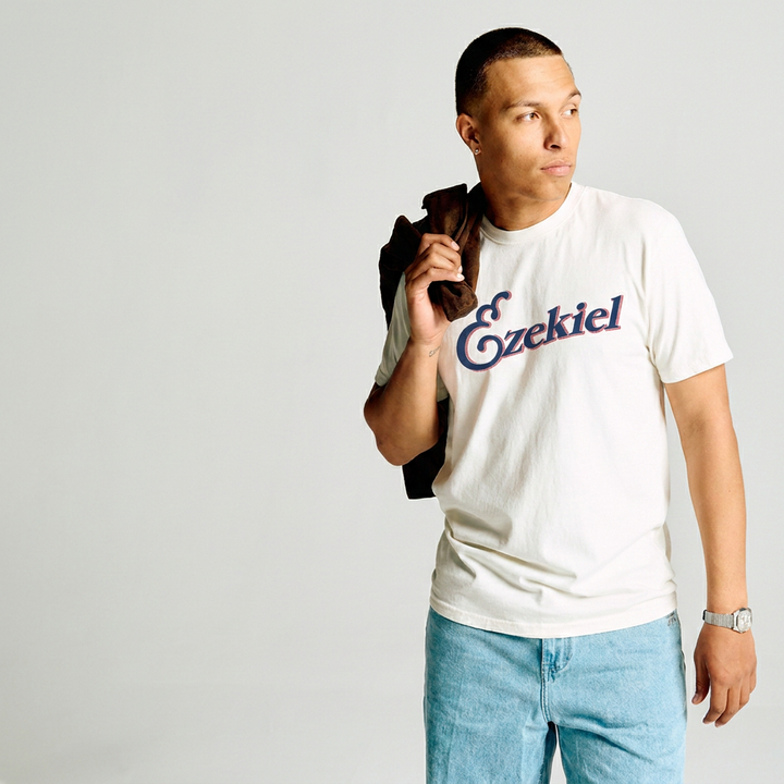 Racket Tee - White