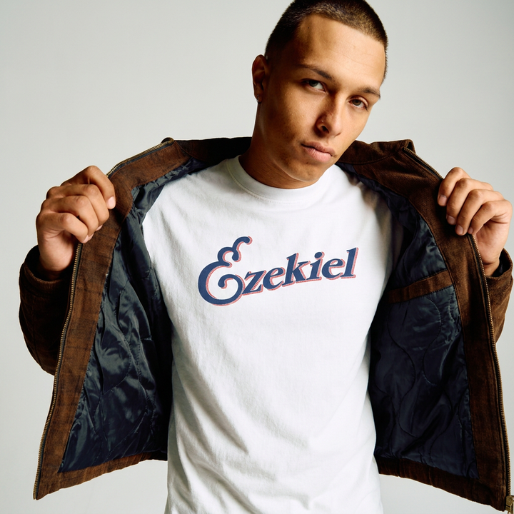 Racket Tee - White