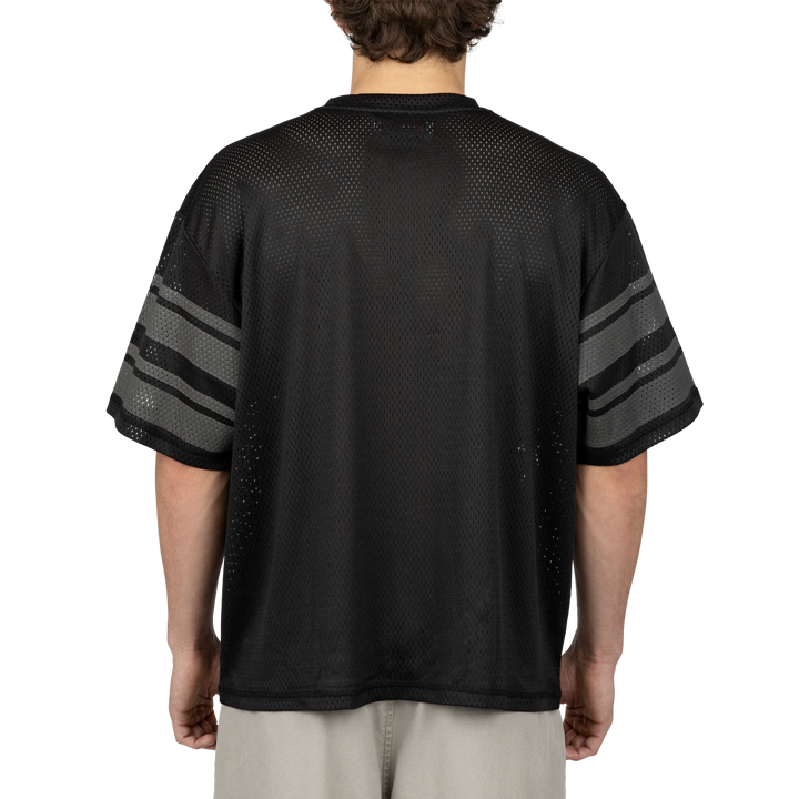 Louie Mesh Knit Shirt - Black