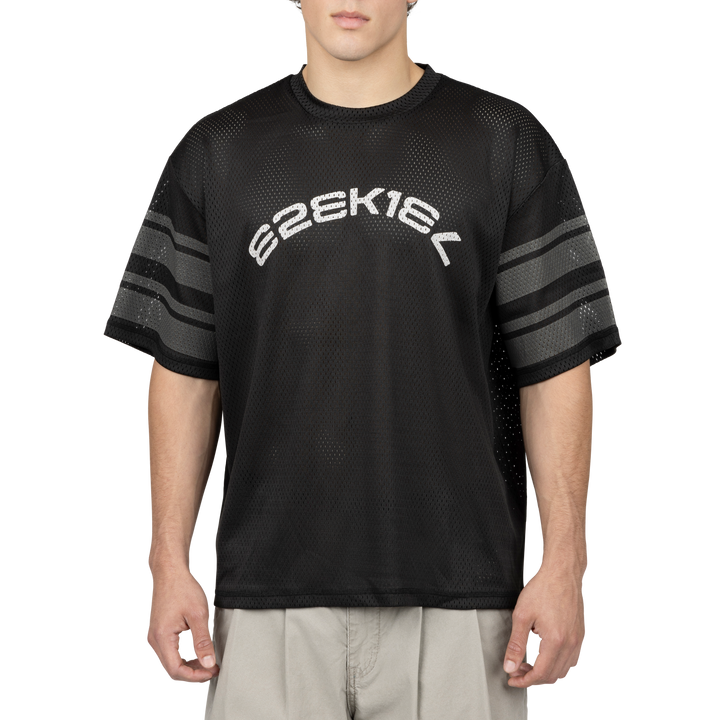 Louie Mesh Knit Shirt - Black