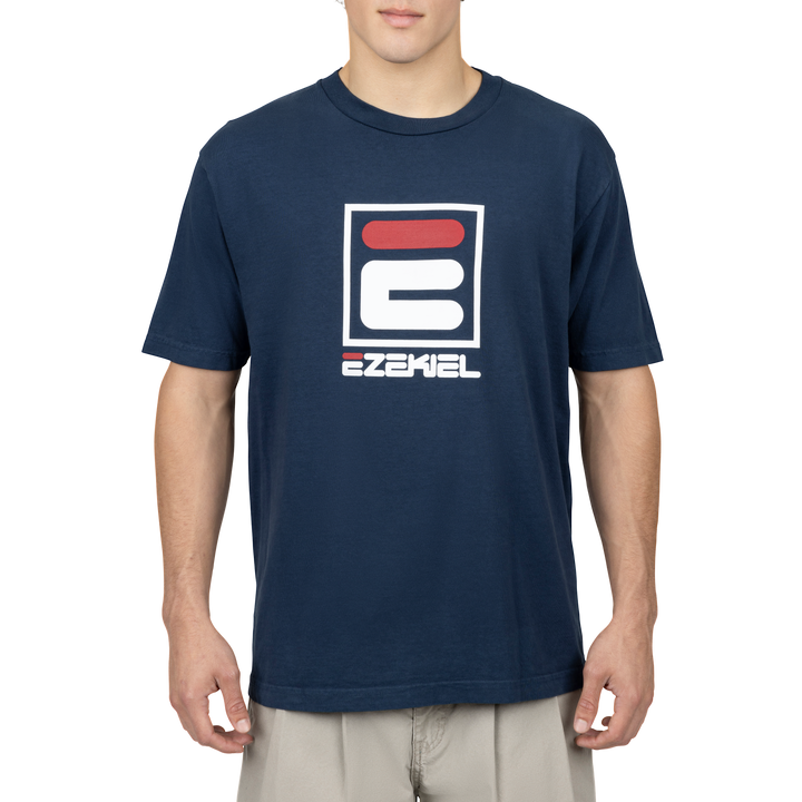 Ezila Tee - Navy Blue