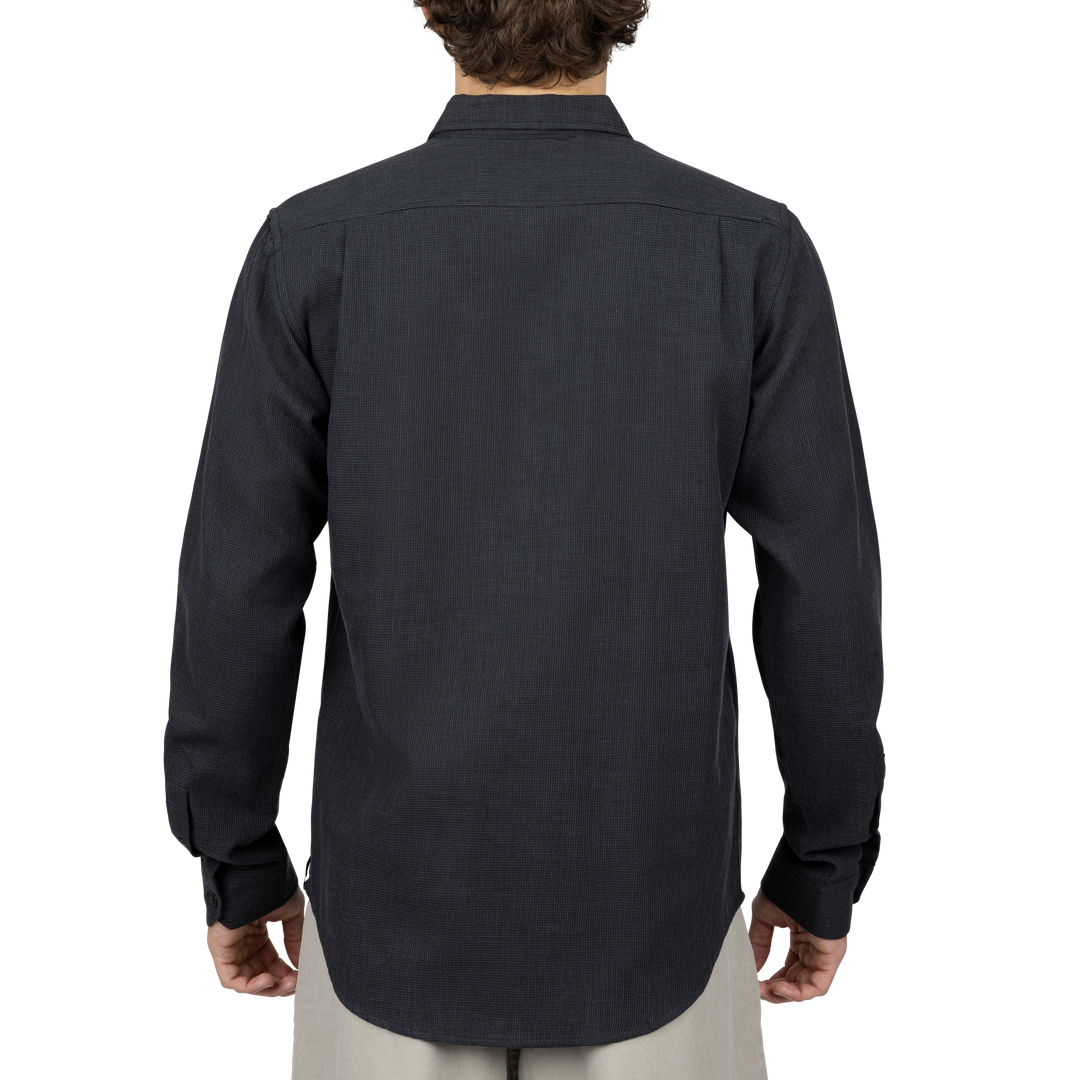 Oskar Long Sleeve Shirt - Black